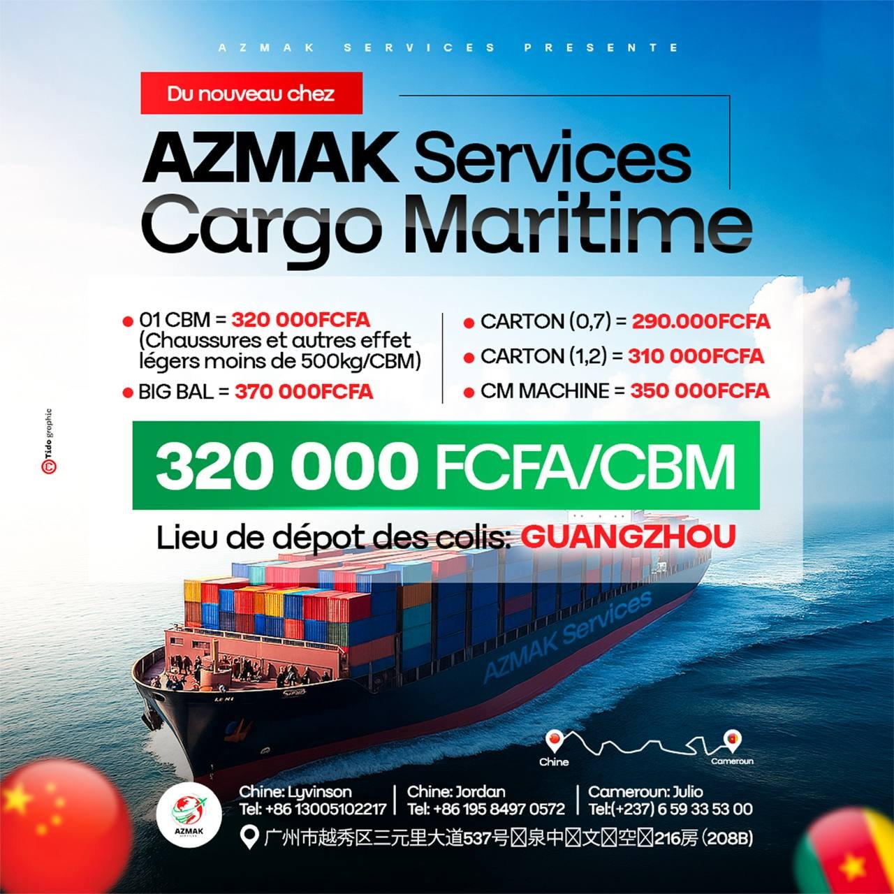 Colis Azmak Services